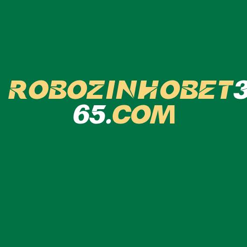 Logo da ROBOZINHOBET365